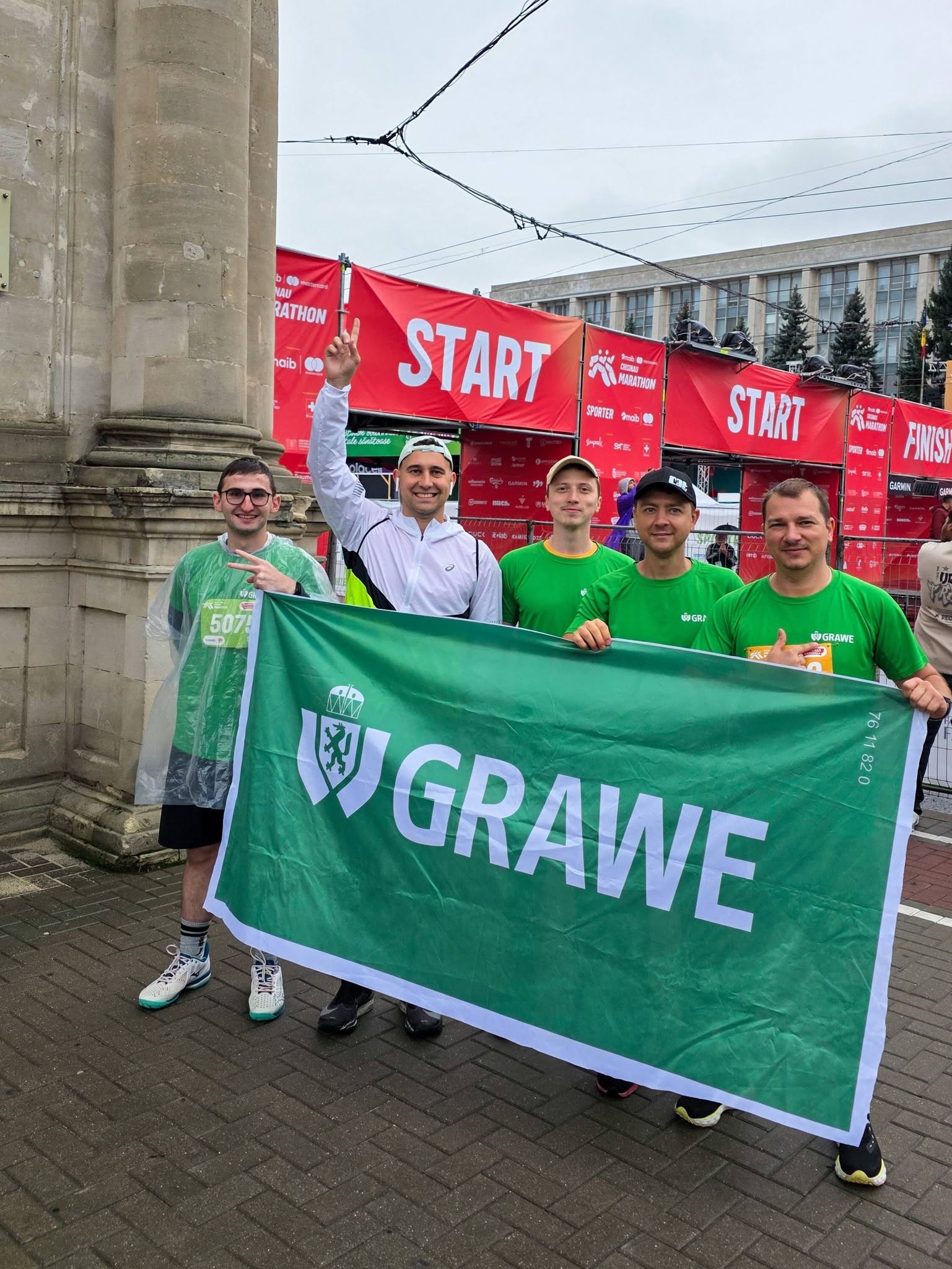 GRAWE la Chișinău Marathon 2026.